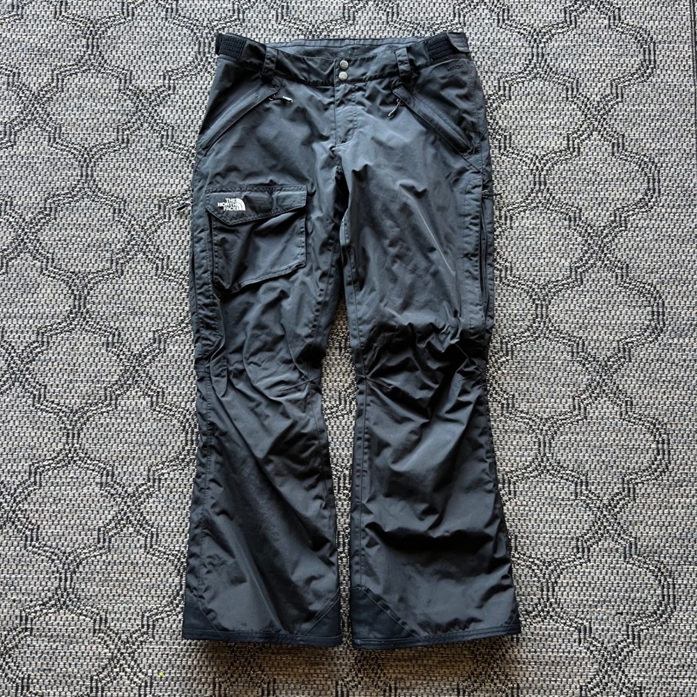 The North Face Snow Pants Womens Large Black HyVent Insulated Ski Snowboard‎